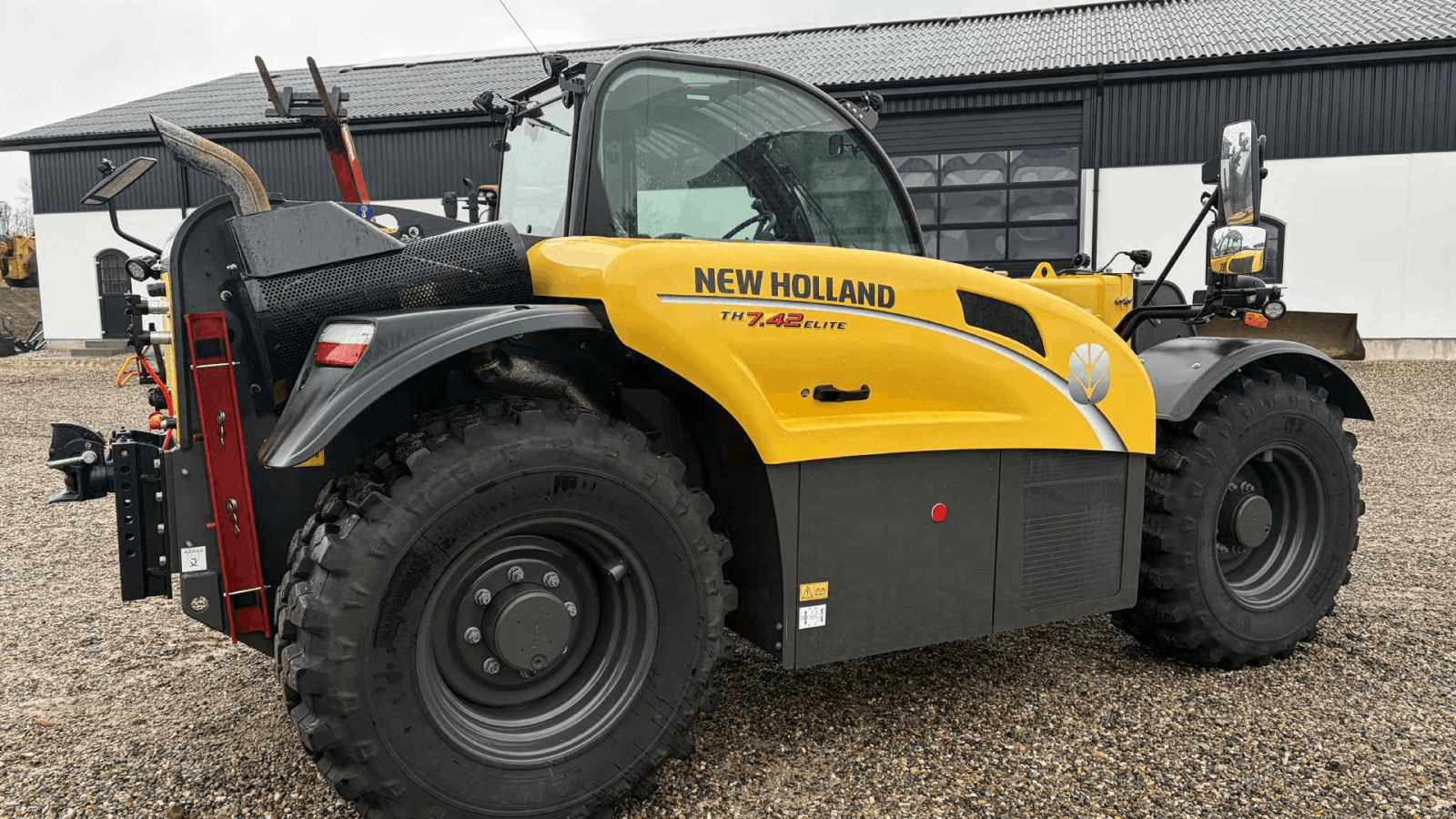 Teleskoplader typu New Holland TH 7.42 Elite, Gebrauchtmaschine v Mariager (Obrázek 9)