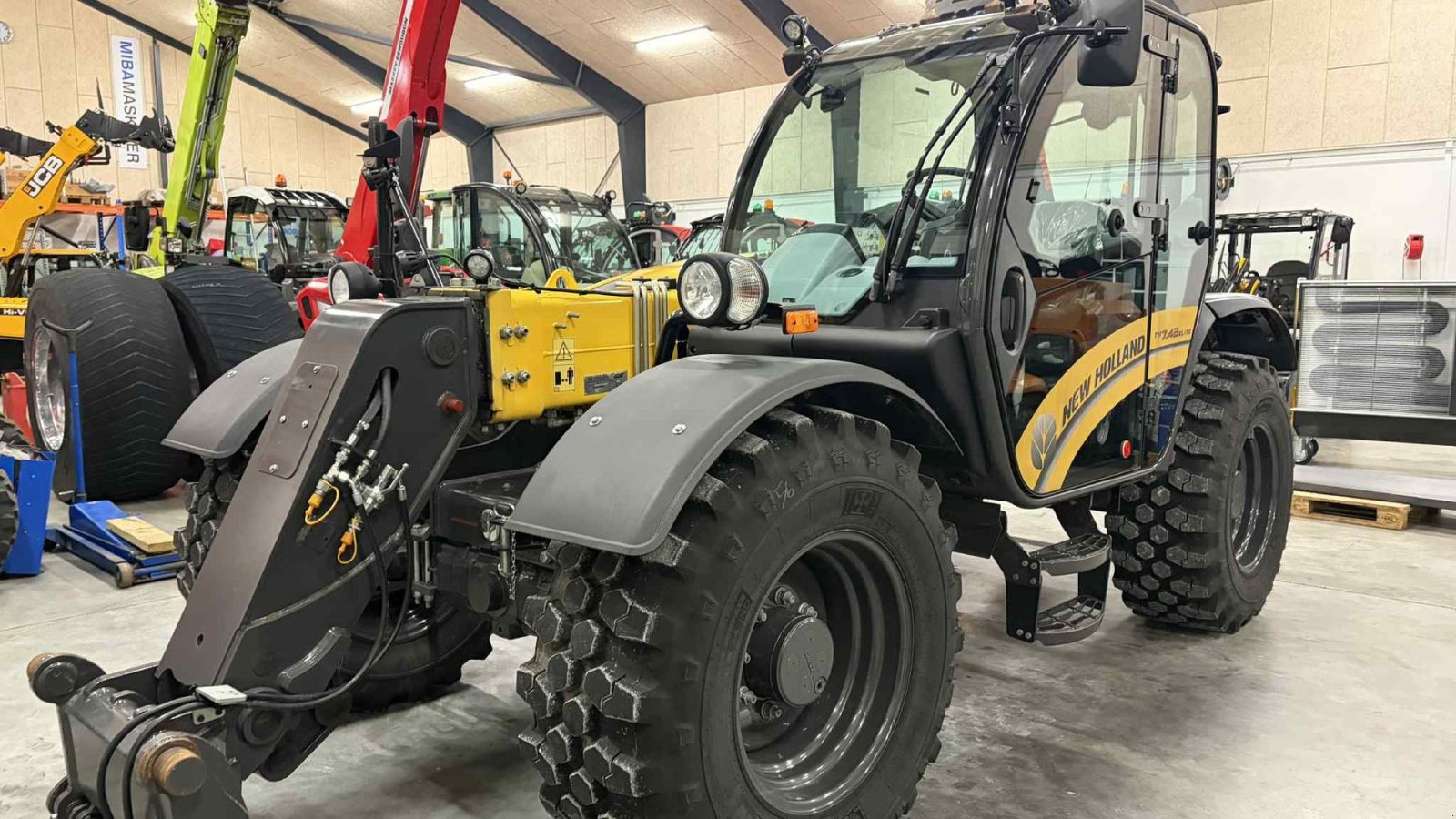 Teleskoplader del tipo New Holland TH 7.42 Elite, Gebrauchtmaschine en Mariager (Imagen 9)
