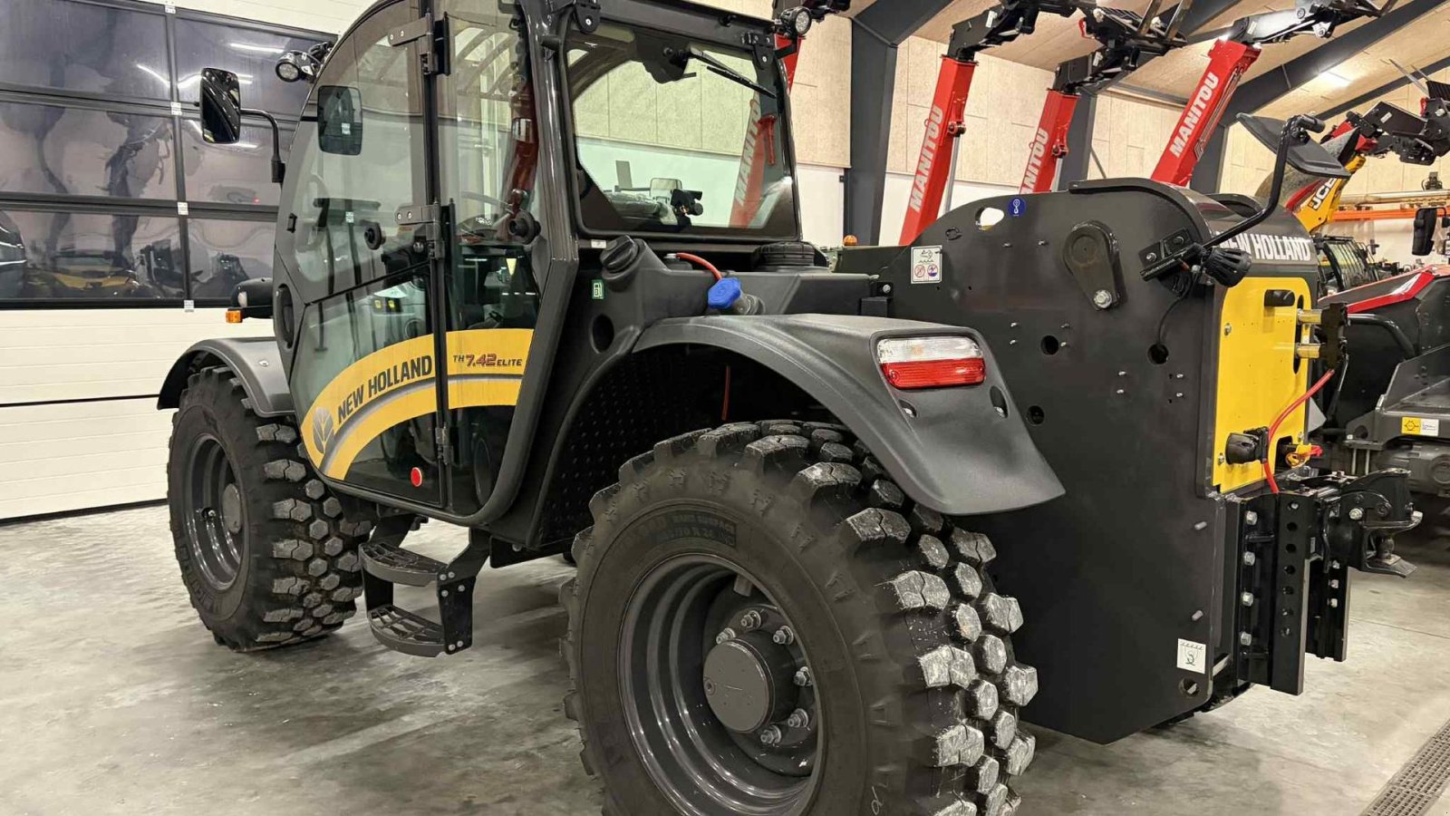 Teleskoplader typu New Holland TH 7.42 Elite, Gebrauchtmaschine v Mariager (Obrázek 7)