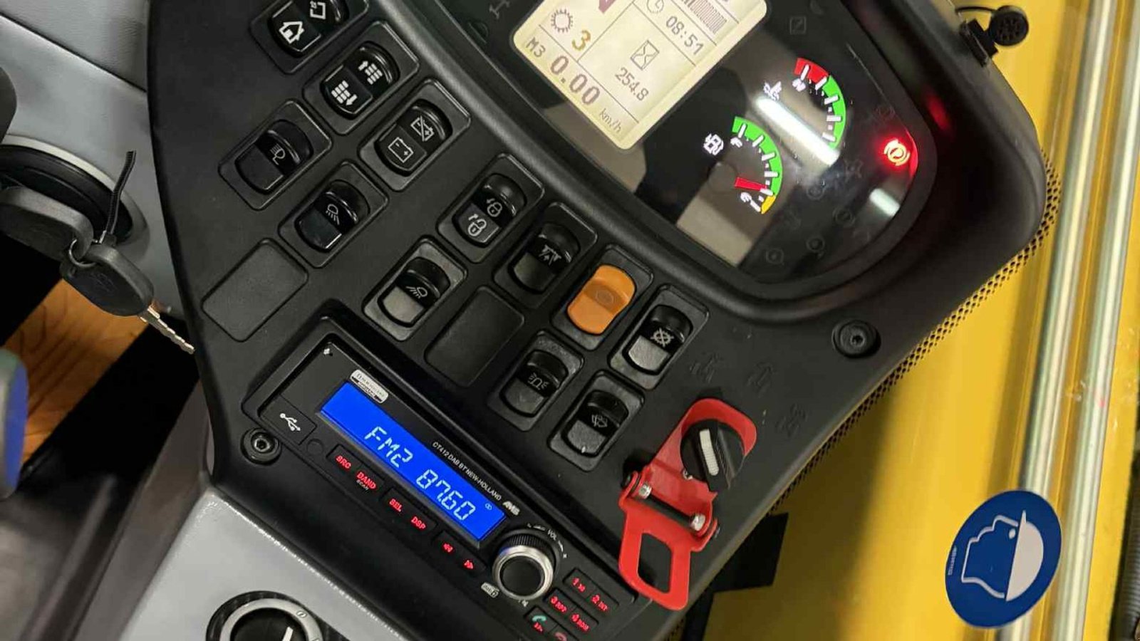 Teleskoplader typu New Holland TH 7.42 Elite, Gebrauchtmaschine v Mariager (Obrázek 14)