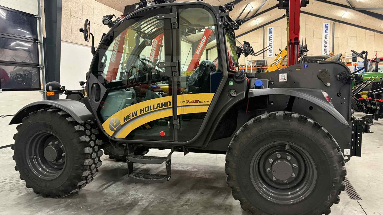 Teleskoplader typu New Holland TH 7.42 Elite, Gebrauchtmaschine v Mariager (Obrázek 8)