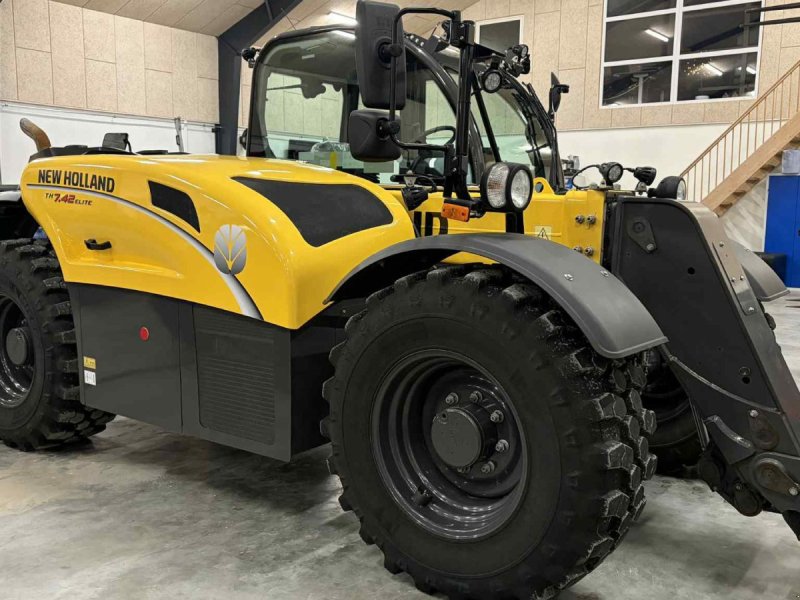 Teleskoplader typu New Holland TH 7.42 Elite, Gebrauchtmaschine v Mariager
