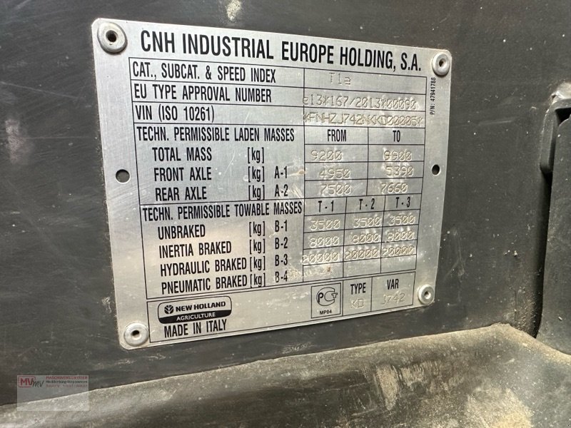 Teleskoplader za tip New Holland TH 7.42 Elite, Gebrauchtmaschine u Neubrandenburg (Slika 17)