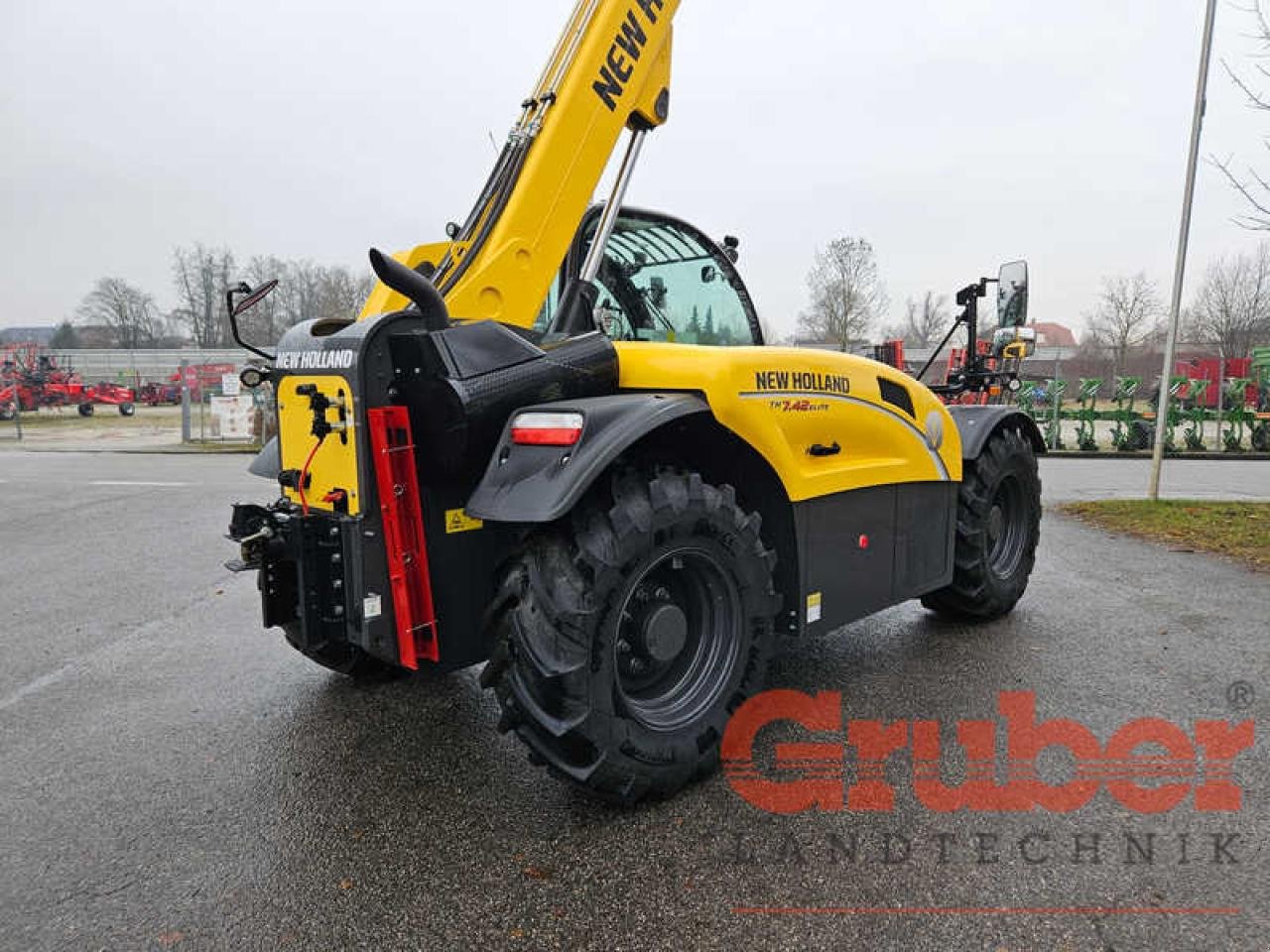 Teleskoplader tip New Holland TH 7.42 Elite, Gebrauchtmaschine in Ampfing (Poză 7)