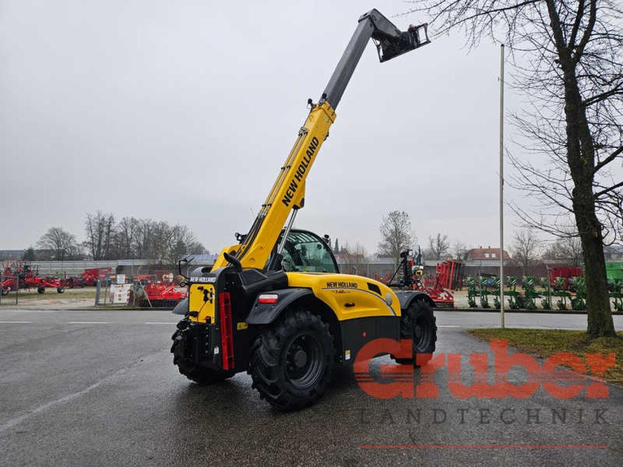 Teleskoplader tip New Holland TH 7.42 Elite, Gebrauchtmaschine in Ampfing (Poză 8)