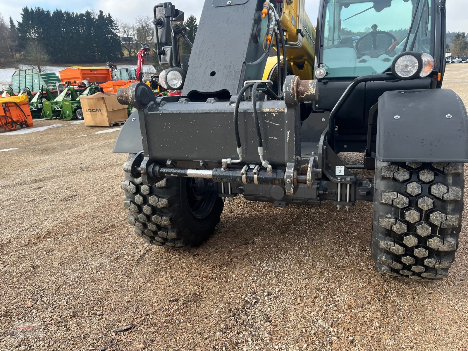 Teleskoplader от тип New Holland TH 7.42 Elite, Gebrauchtmaschine в Mainburg/Wambach (Снимка 14)