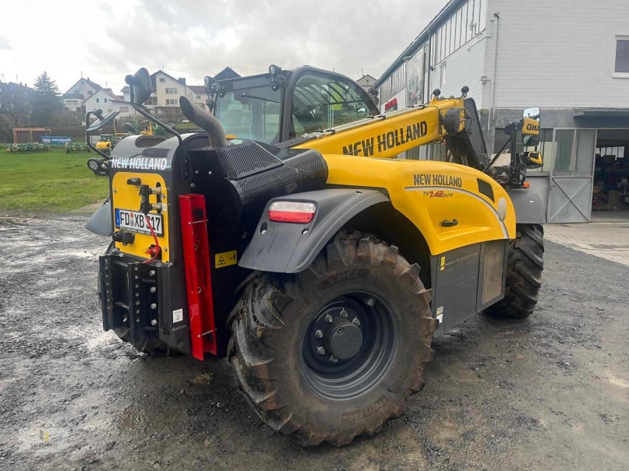 Teleskoplader tip New Holland TH 7.42 Elite, Gebrauchtmaschine in Neuhof - Dorfborn (Poză 3)