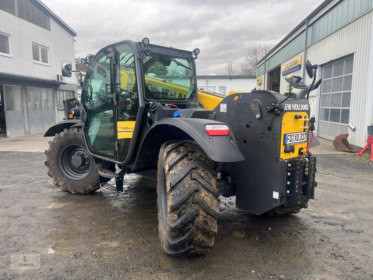 Teleskoplader tip New Holland TH 7.42 Elite, Gebrauchtmaschine in Neuhof - Dorfborn (Poză 4)