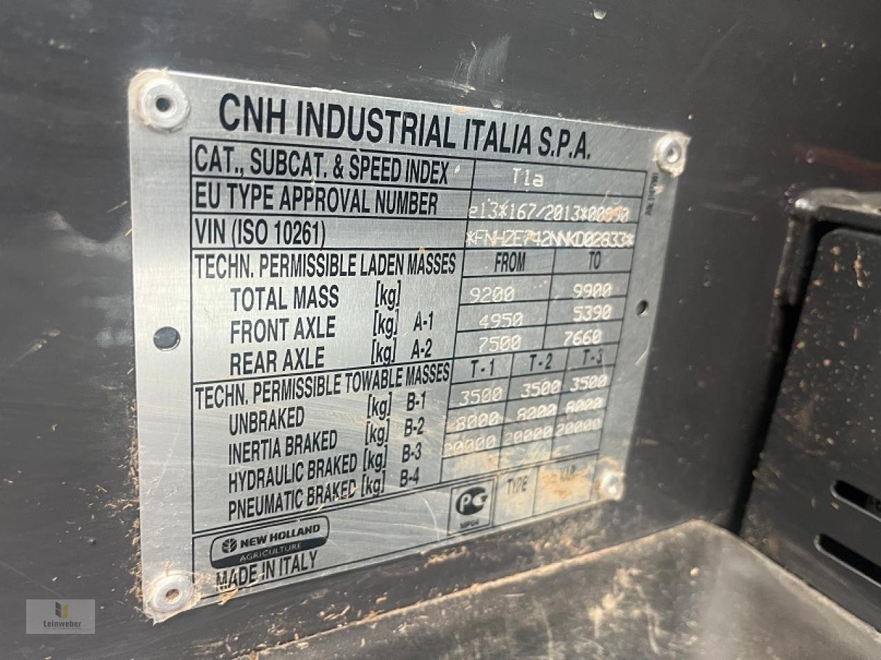 Teleskoplader tip New Holland TH 7.42 Elite, Gebrauchtmaschine in Neuhof - Dorfborn (Poză 6)