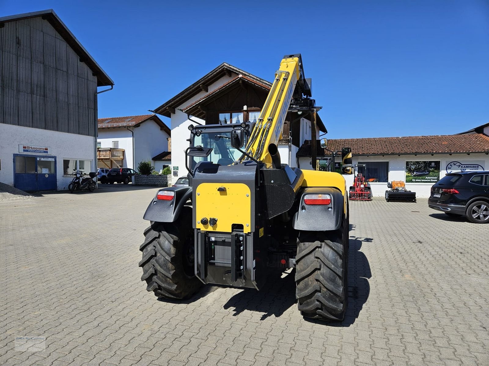 Teleskoplader typu New Holland TH 7.42 Plus, Gebrauchtmaschine v Erlbach (Obrázek 7)