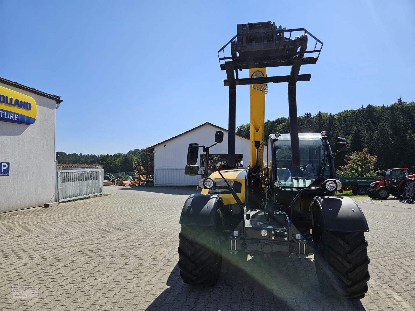 Teleskoplader typu New Holland TH 7.42 Plus, Gebrauchtmaschine v Erlbach (Obrázek 9)