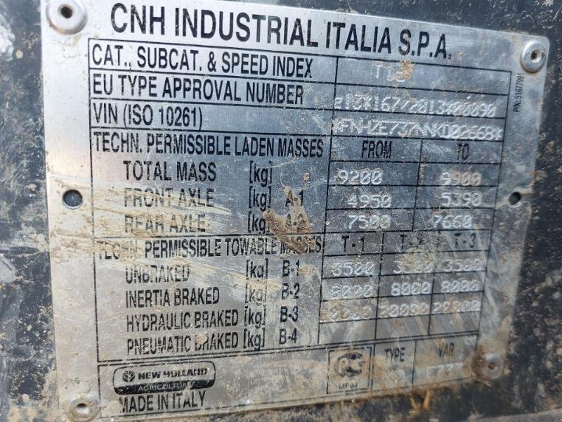 Teleskoplader typu New Holland TH7-37E, Gebrauchtmaschine v CHAUMONT (Obrázek 2)