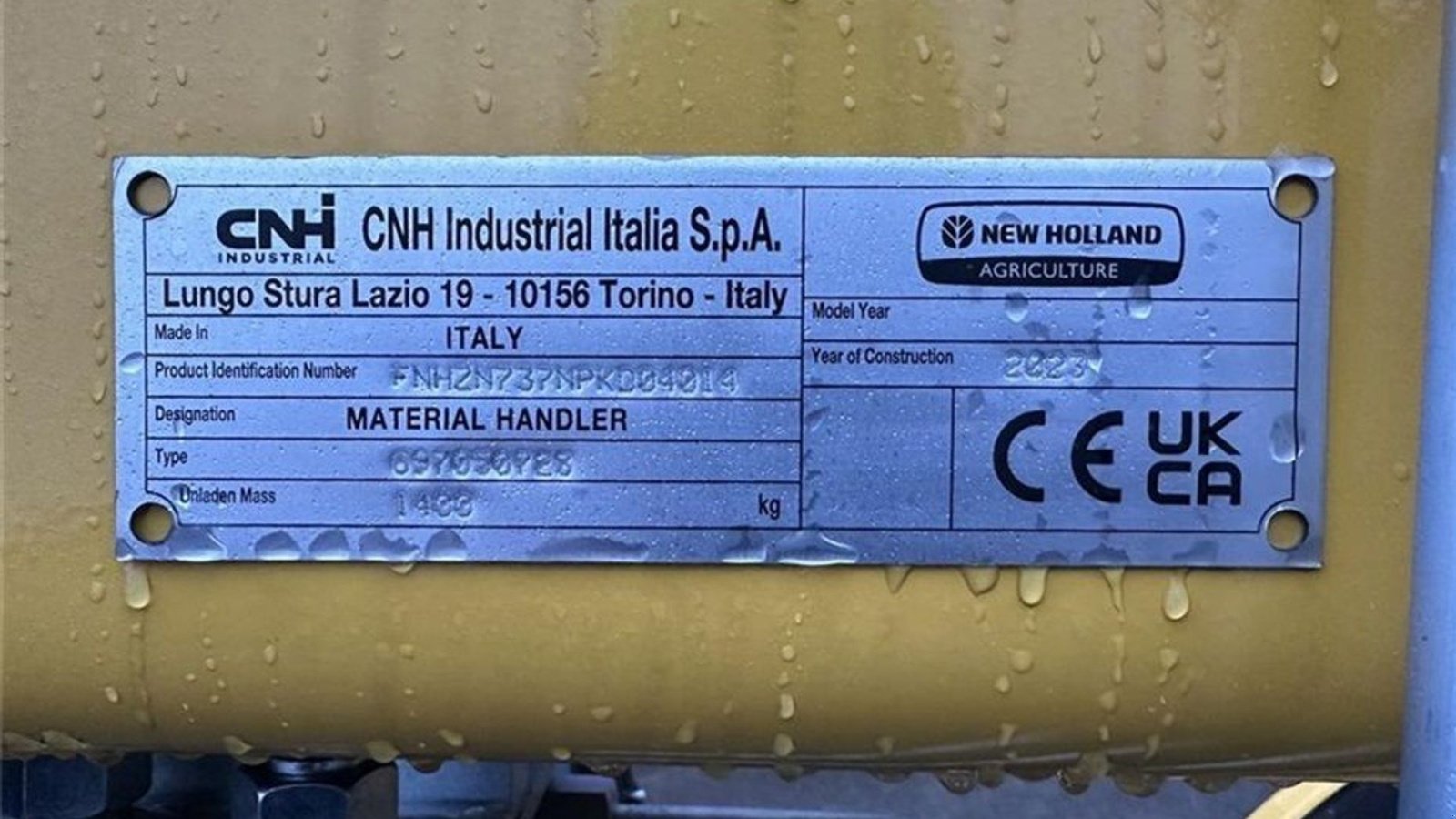 Teleskoplader от тип New Holland TH7.37 Plus, Gebrauchtmaschine в Gjerlev J. (Снимка 16)