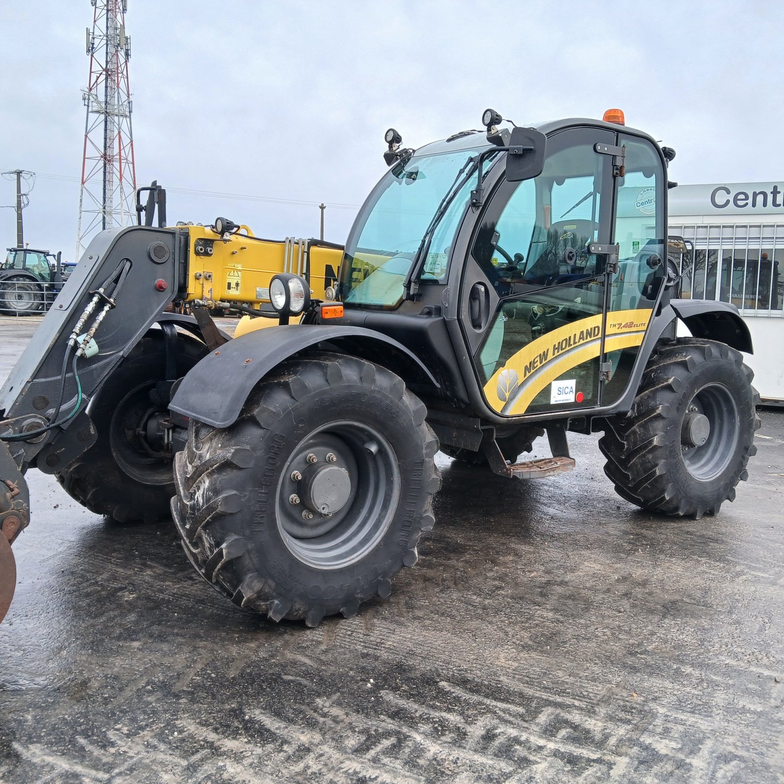 Teleskoplader a típus New Holland TH7.42, Gebrauchtmaschine ekkor: HERLIN LE SEC (Kép 2)