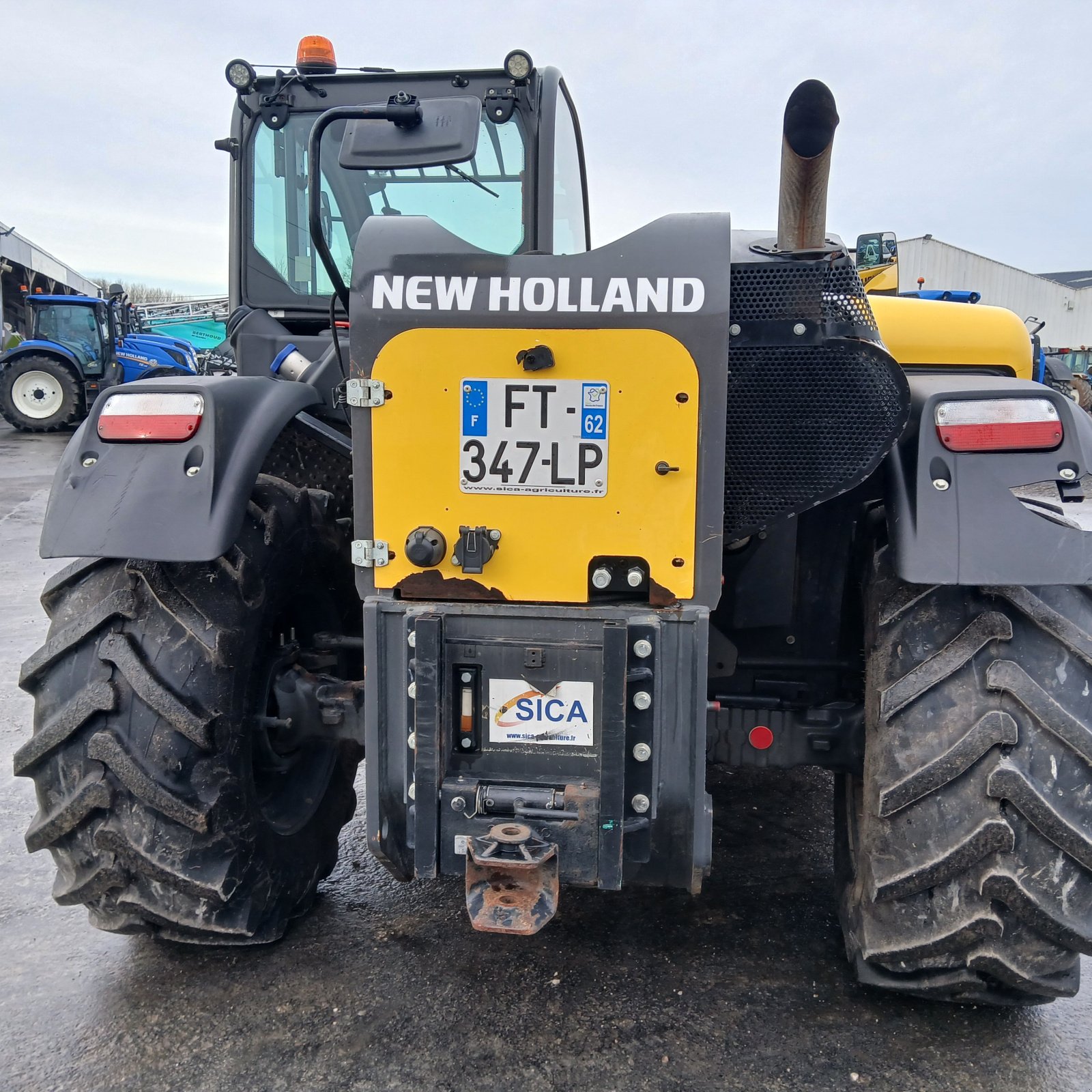 Teleskoplader a típus New Holland TH7.42, Gebrauchtmaschine ekkor: HERLIN LE SEC (Kép 3)