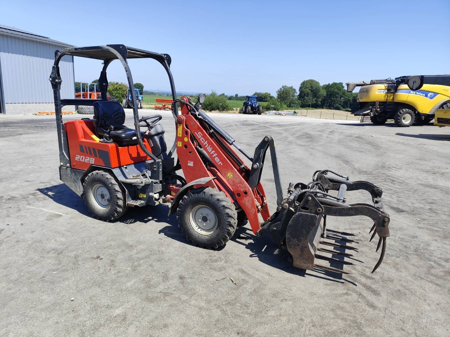 Teleskoplader tip Schäffer 2028, Gebrauchtmaschine in Le Horps (Poză 1)