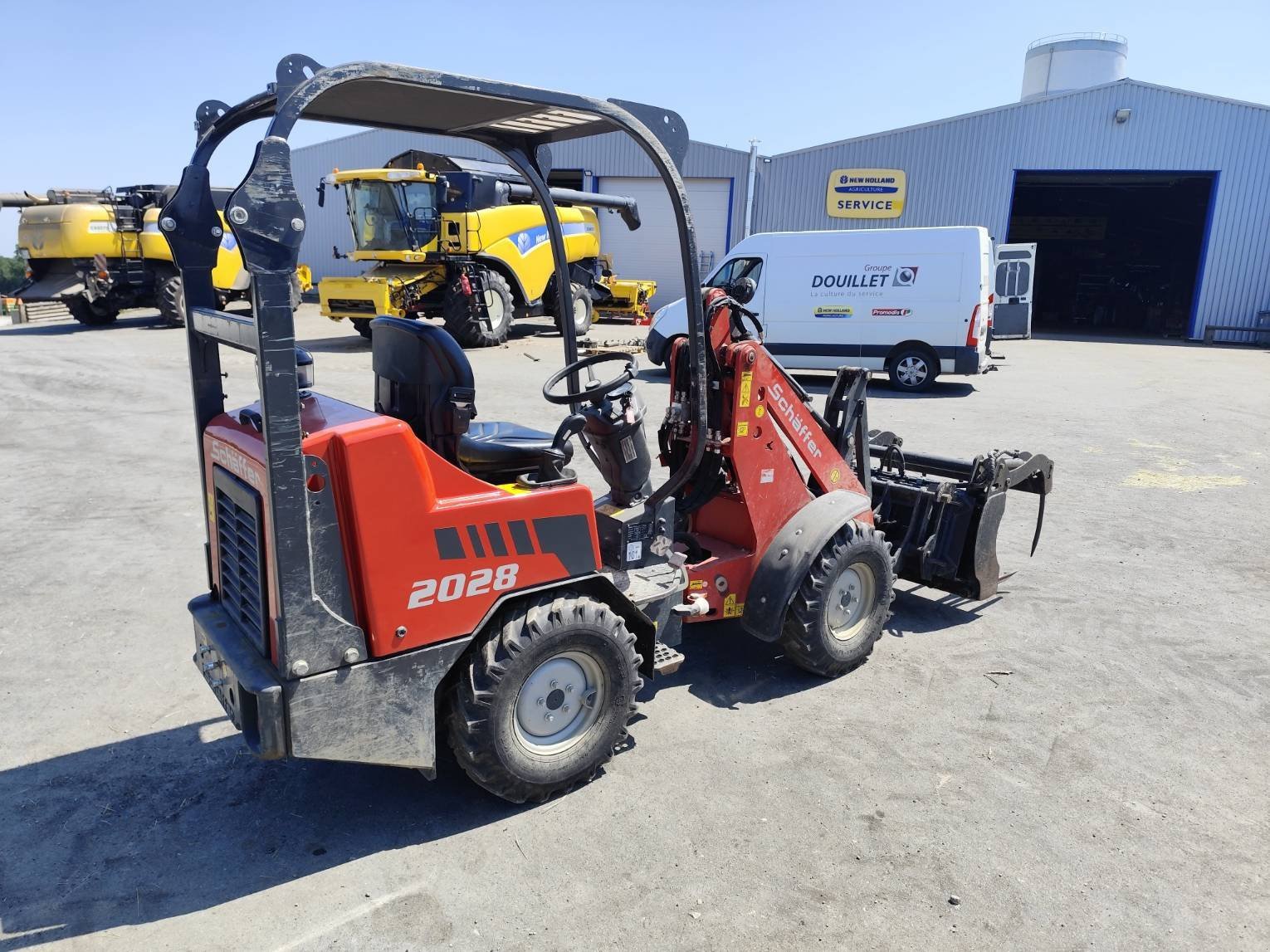 Teleskoplader typu Schäffer 2028, Gebrauchtmaschine w Le Horps (Zdjęcie 8)