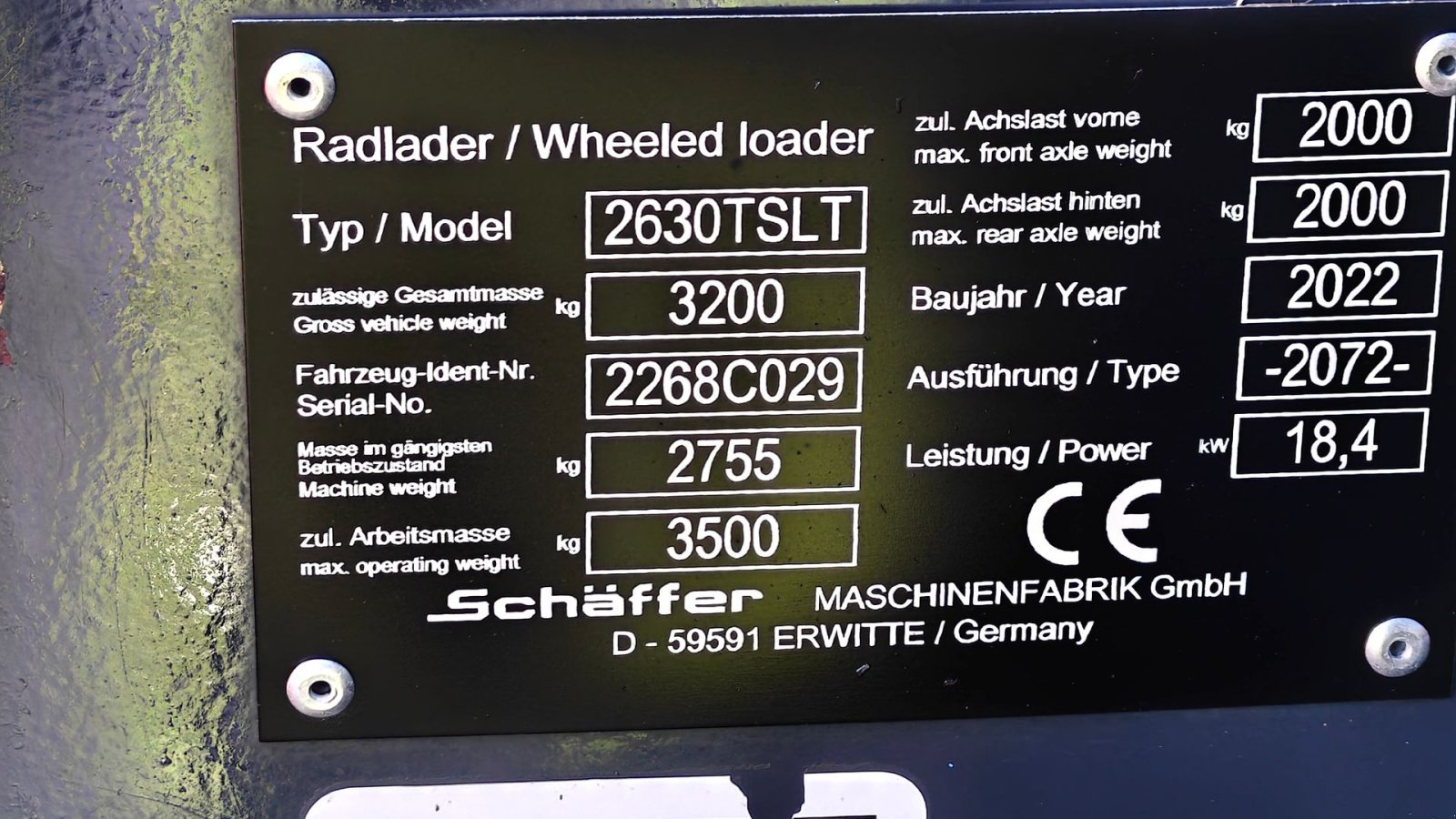 Teleskoplader typu Schäffer 2630T SLT, Gebrauchtmaschine w Holstebro (Zdjęcie 20)