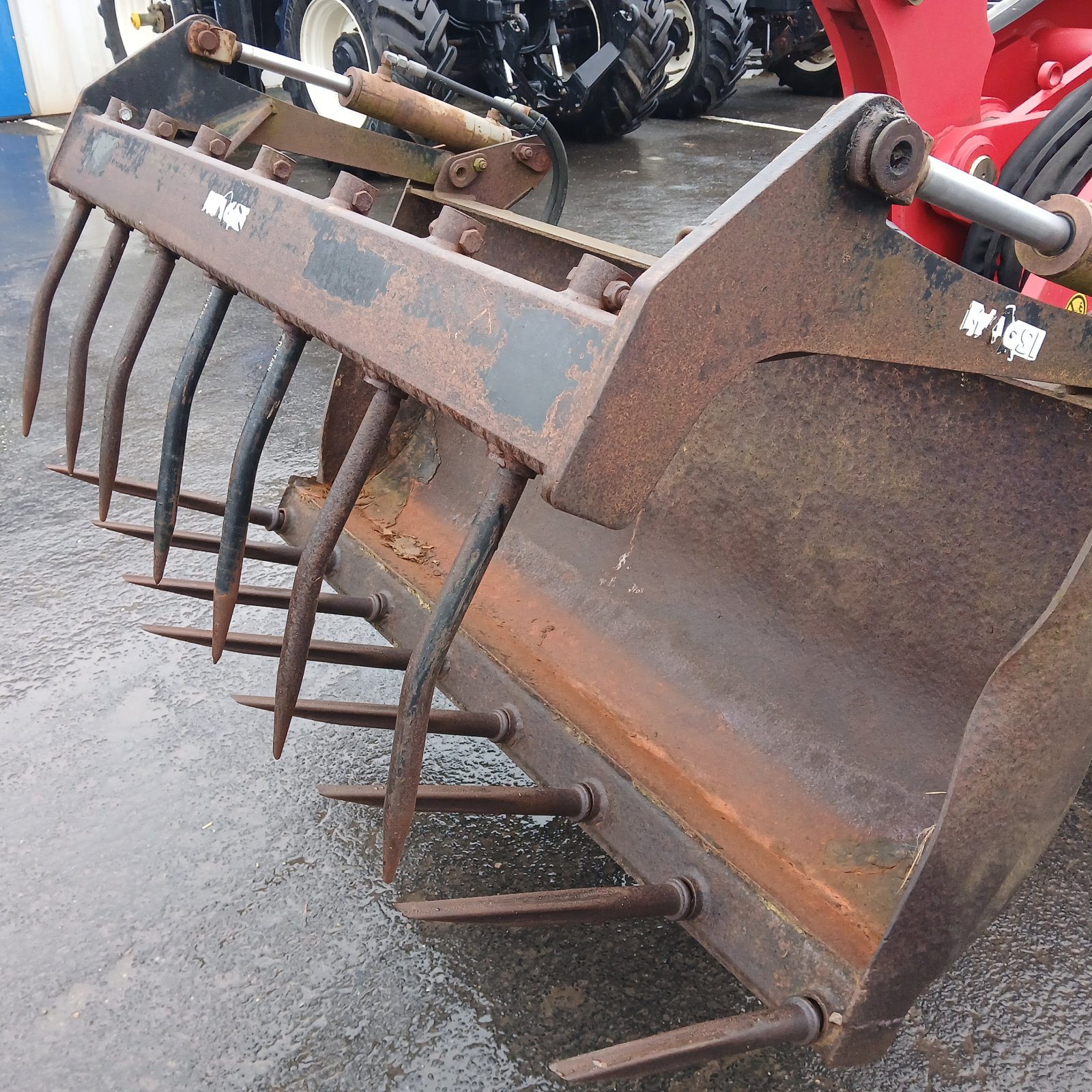 Teleskoplader a típus Schäffer 5058 ZS, Gebrauchtmaschine ekkor: HERLIN LE SEC (Kép 5)