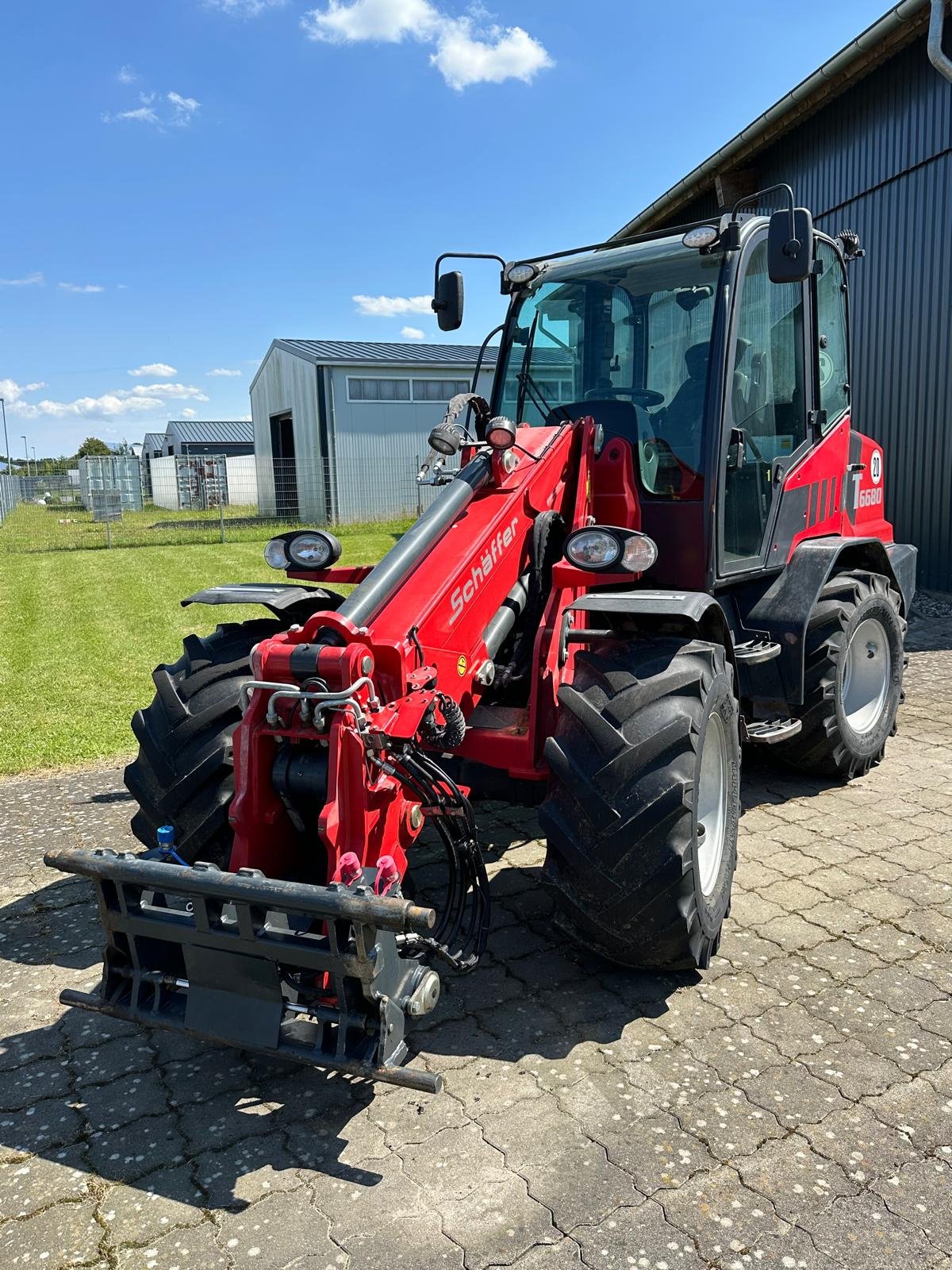 Teleskoplader of the type Schäffer 6680 T, Gebrauchtmaschine in Lohe-Rickelshof (Picture 1)