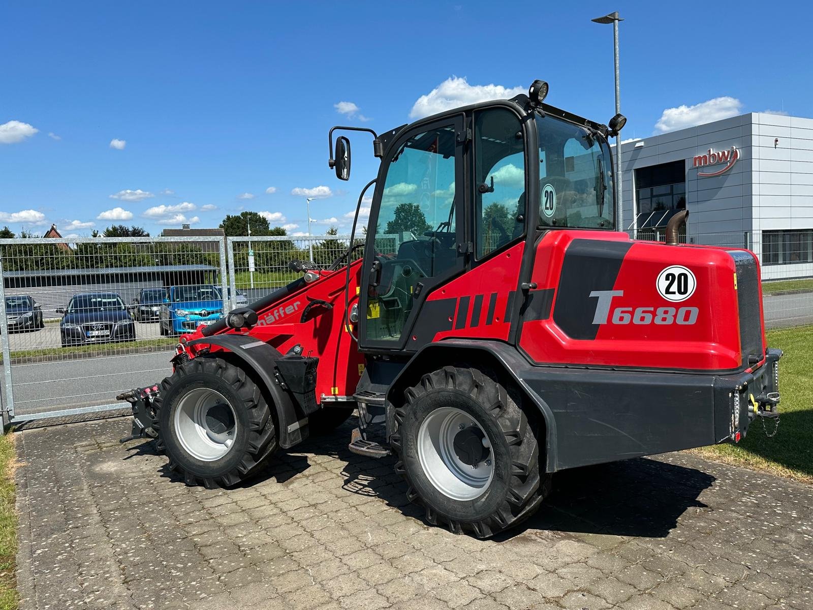 Teleskoplader of the type Schäffer 6680 T, Gebrauchtmaschine in Lohe-Rickelshof (Picture 3)