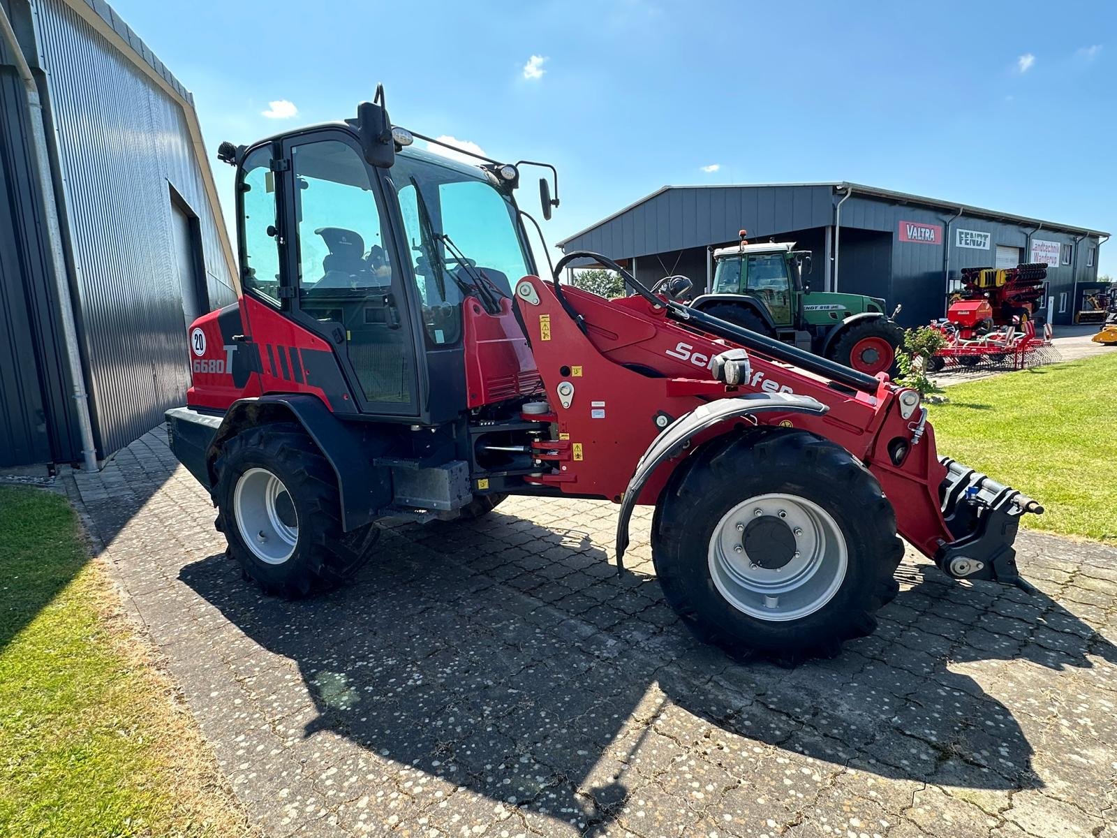 Teleskoplader des Typs Schäffer 6680 T, Gebrauchtmaschine in Husum (Bild 2)
