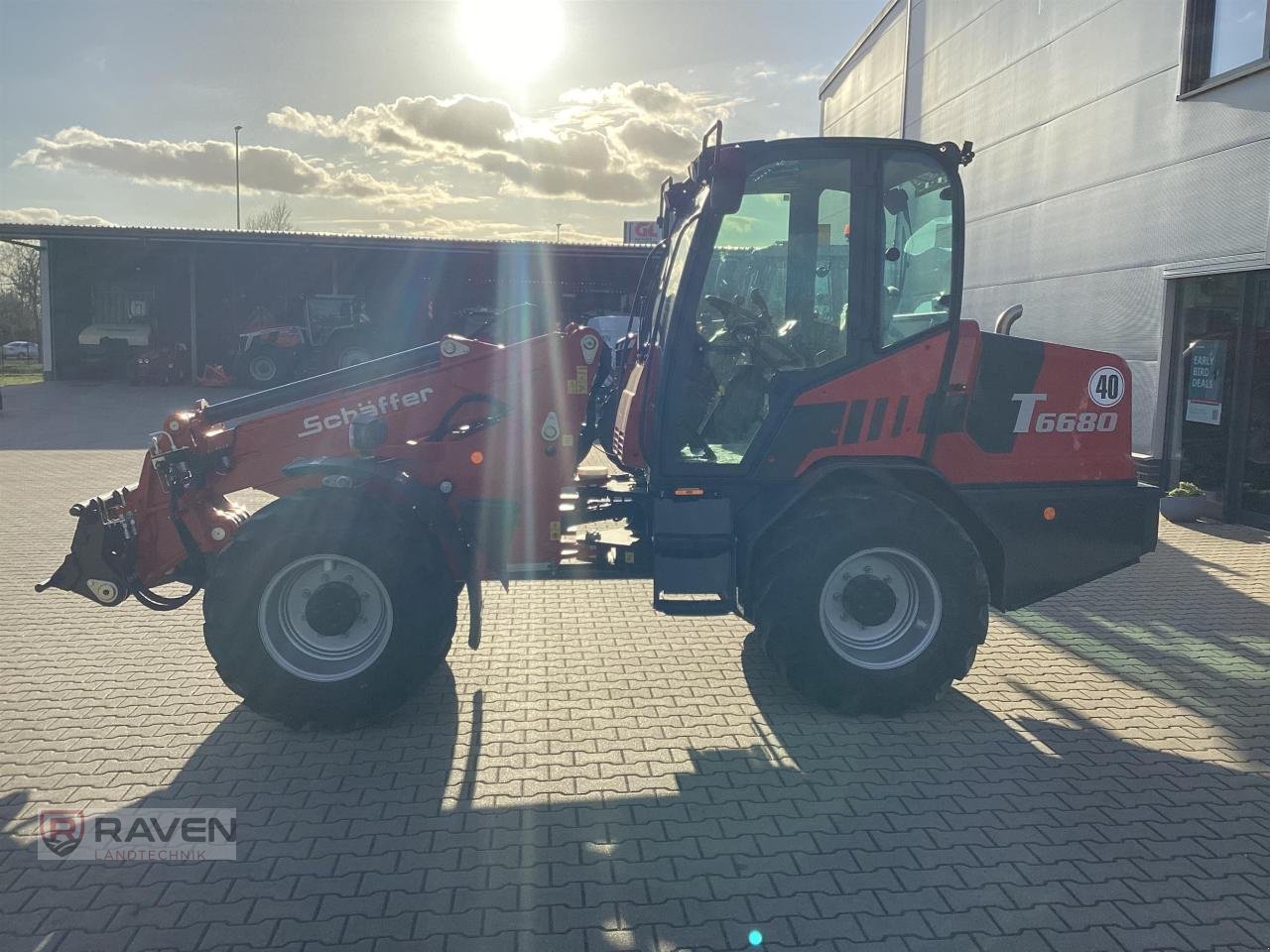 Teleskoplader del tipo Schäffer 6680T-3, Neumaschine In Sulingen (Immagine 4)