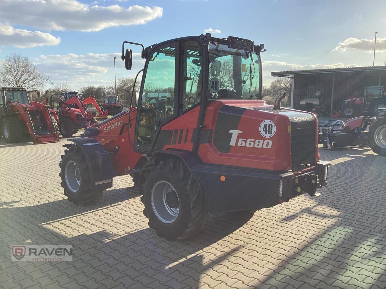 Teleskoplader del tipo Schäffer 6680T-3, Neumaschine In Sulingen (Immagine 5)