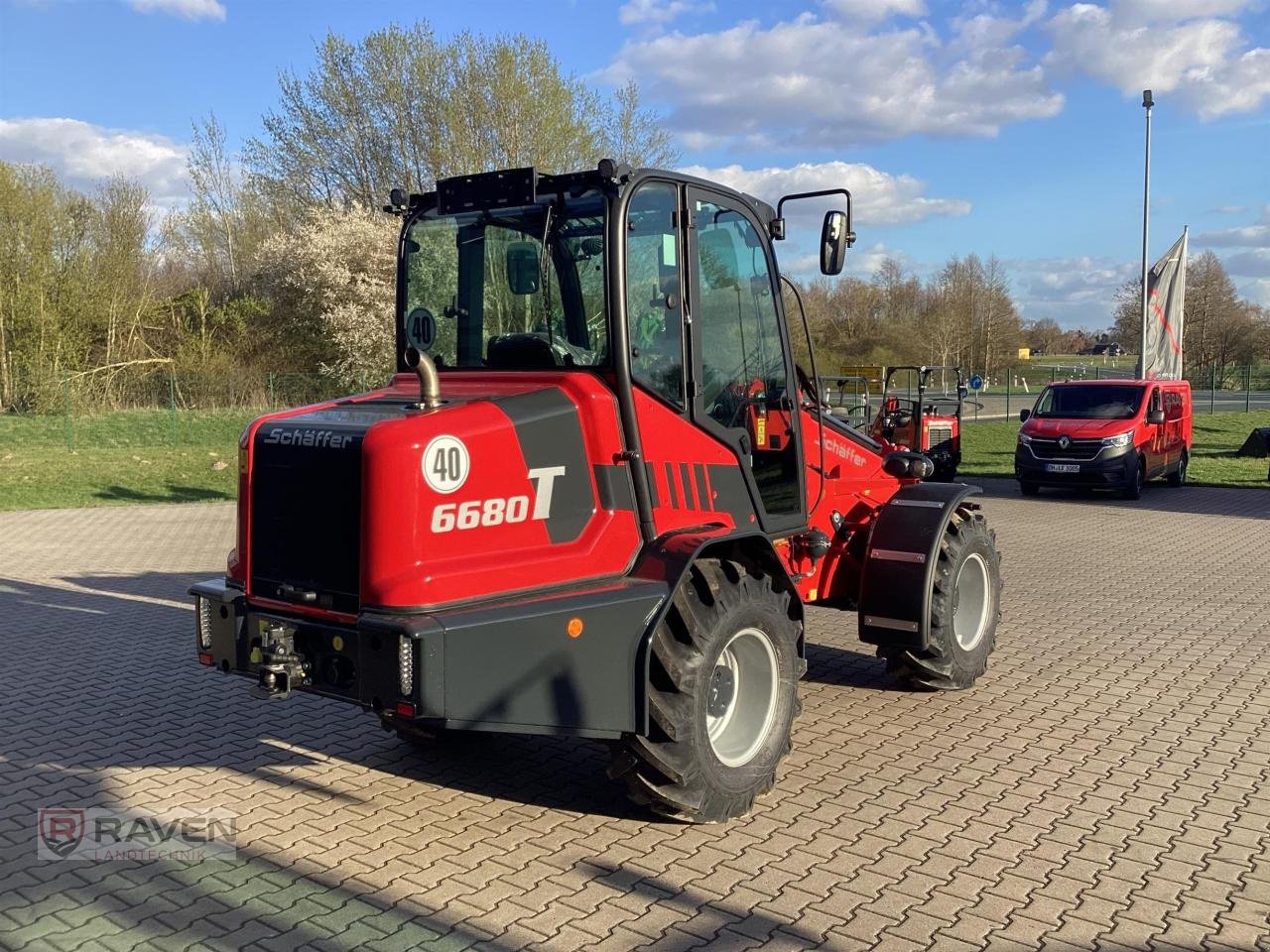 Teleskoplader del tipo Schäffer 6680T-3, Neumaschine In Sulingen (Immagine 8)