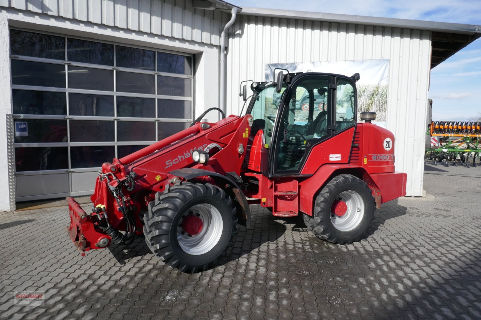 Teleskoplader tipa Schäffer 8090 T, Gebrauchtmaschine u Dorfen (Slika 2)