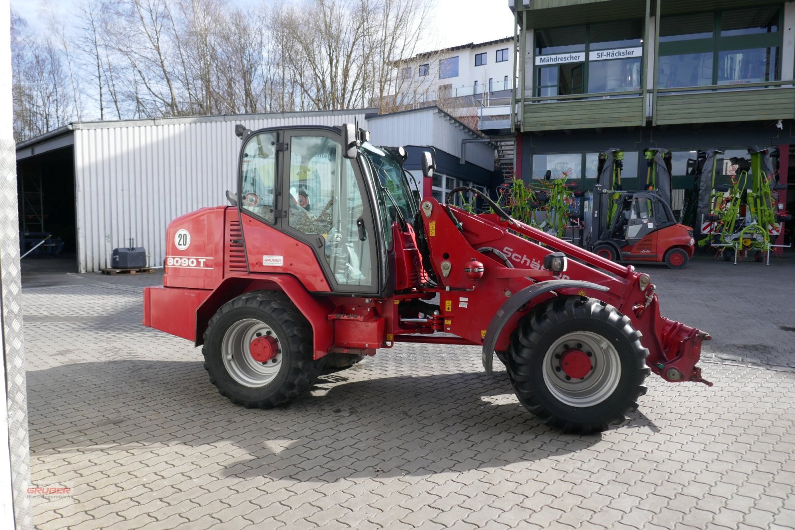 Teleskoplader tipa Schäffer 8090 T, Gebrauchtmaschine u Dorfen (Slika 7)