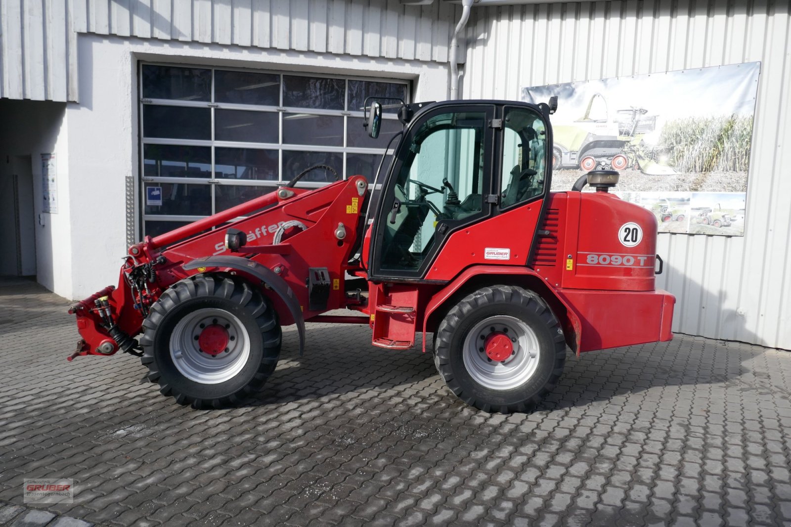 Teleskoplader tipa Schäffer 8090 T, Gebrauchtmaschine u Dorfen (Slika 10)