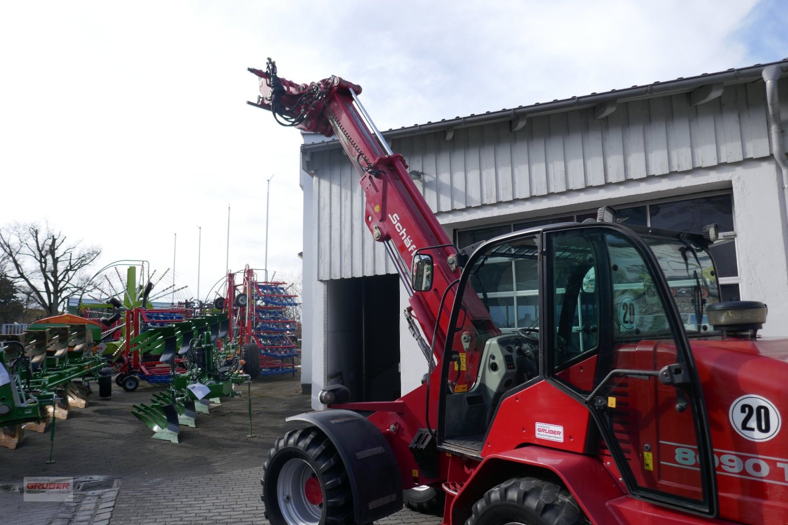 Teleskoplader tipa Schäffer 8090 T, Gebrauchtmaschine u Dorfen (Slika 18)