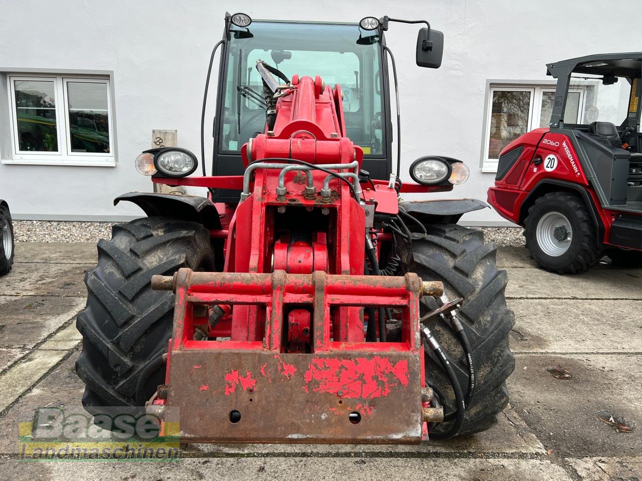 Teleskoplader del tipo Schäffer 8090T Kabine Teleskopradlader Weidemann-HV, Gebrauchtmaschine In Holthof (Immagine 2)
