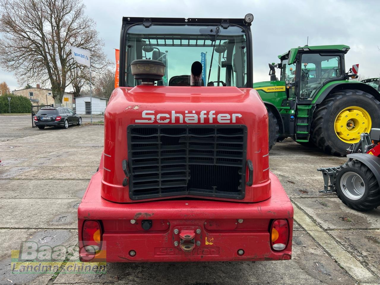 Teleskoplader del tipo Schäffer 8090T Kabine Teleskopradlader Weidemann-HV, Gebrauchtmaschine In Holthof (Immagine 7)