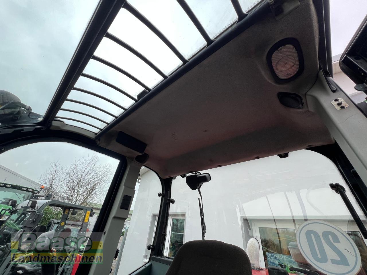 Teleskoplader del tipo Schäffer 8090T Kabine Teleskopradlader Weidemann-HV, Gebrauchtmaschine In Holthof (Immagine 12)