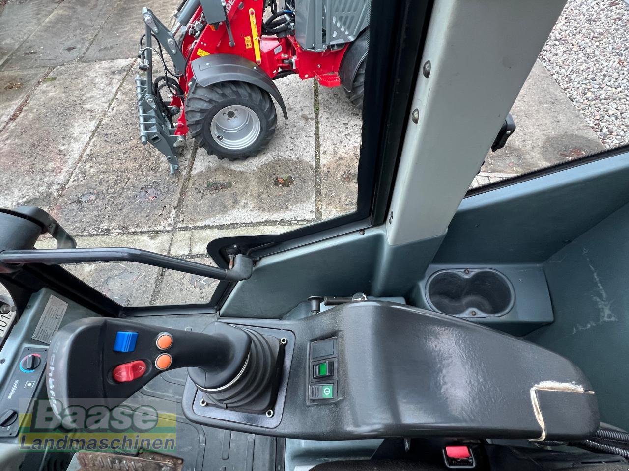 Teleskoplader del tipo Schäffer 8090T Kabine Teleskopradlader Weidemann-HV, Gebrauchtmaschine In Holthof (Immagine 15)