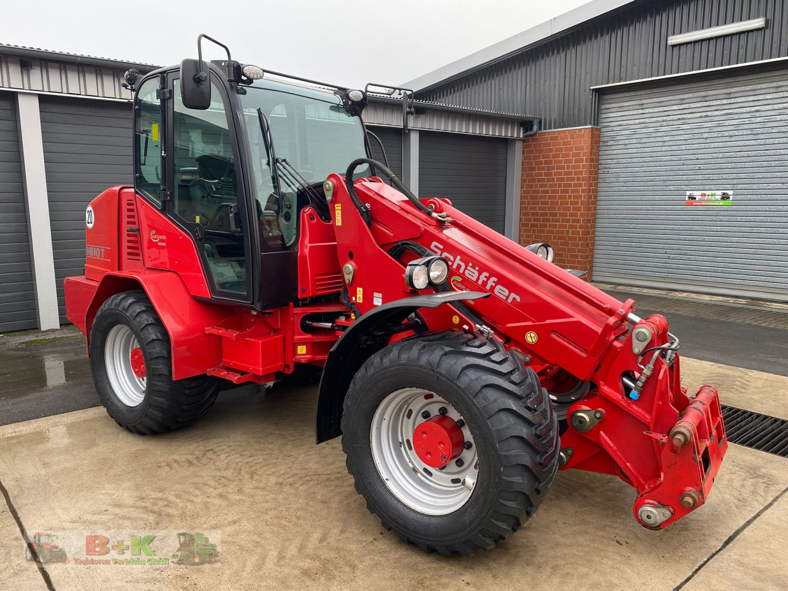 Teleskoplader от тип Schäffer 8610 T, Gebrauchtmaschine в Kettenkamp (Снимка 3)