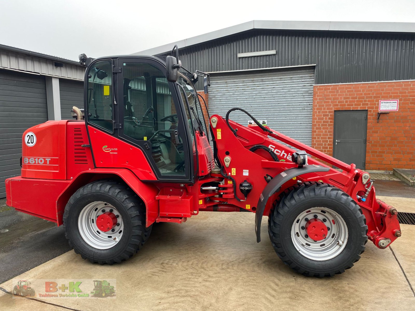 Teleskoplader от тип Schäffer 8610 T, Gebrauchtmaschine в Kettenkamp (Снимка 4)