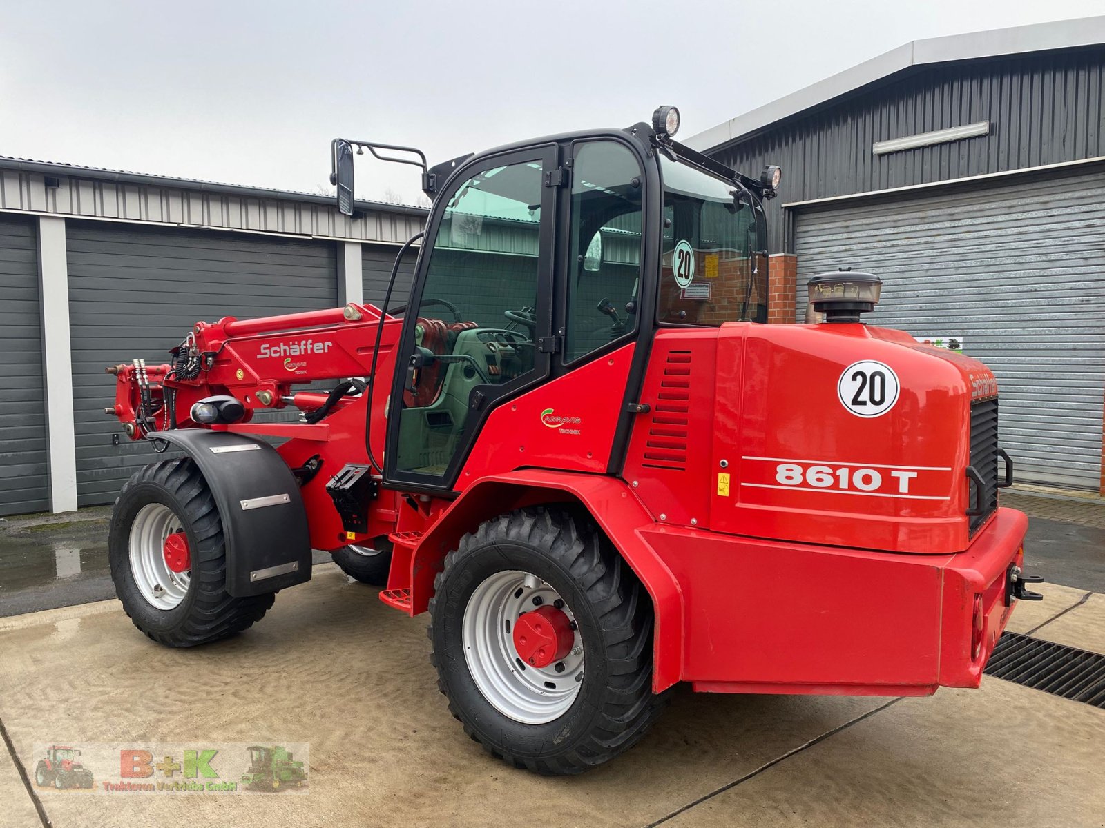 Teleskoplader от тип Schäffer 8610 T, Gebrauchtmaschine в Kettenkamp (Снимка 7)