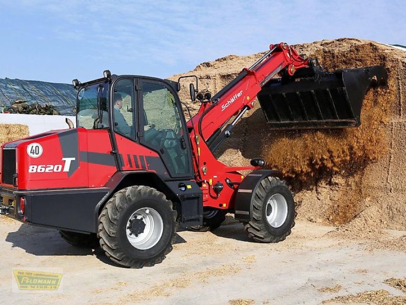 Teleskoplader des Typs Schäffer 8620 T alte Kabine sofort verfügbar, Neumaschine in Neuenkirchen-Vinte (Bild 1)