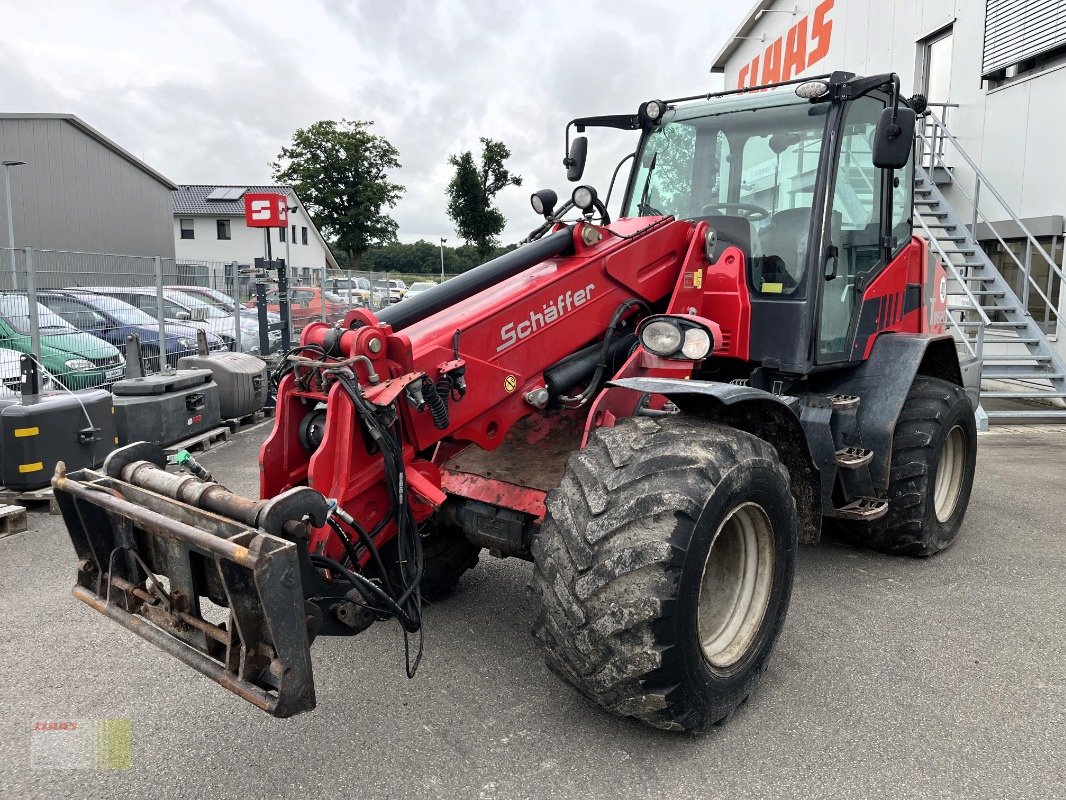 Teleskoplader typu Schäffer 8620 T Teleskopradlader, Klima, 40 km/h, Gebrauchtmaschine v Westerstede (Obrázek 1)