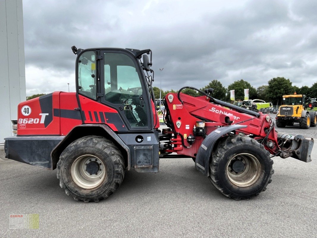 Teleskoplader typu Schäffer 8620 T Teleskopradlader, Klima, 40 km/h, Gebrauchtmaschine v Westerstede (Obrázek 7)