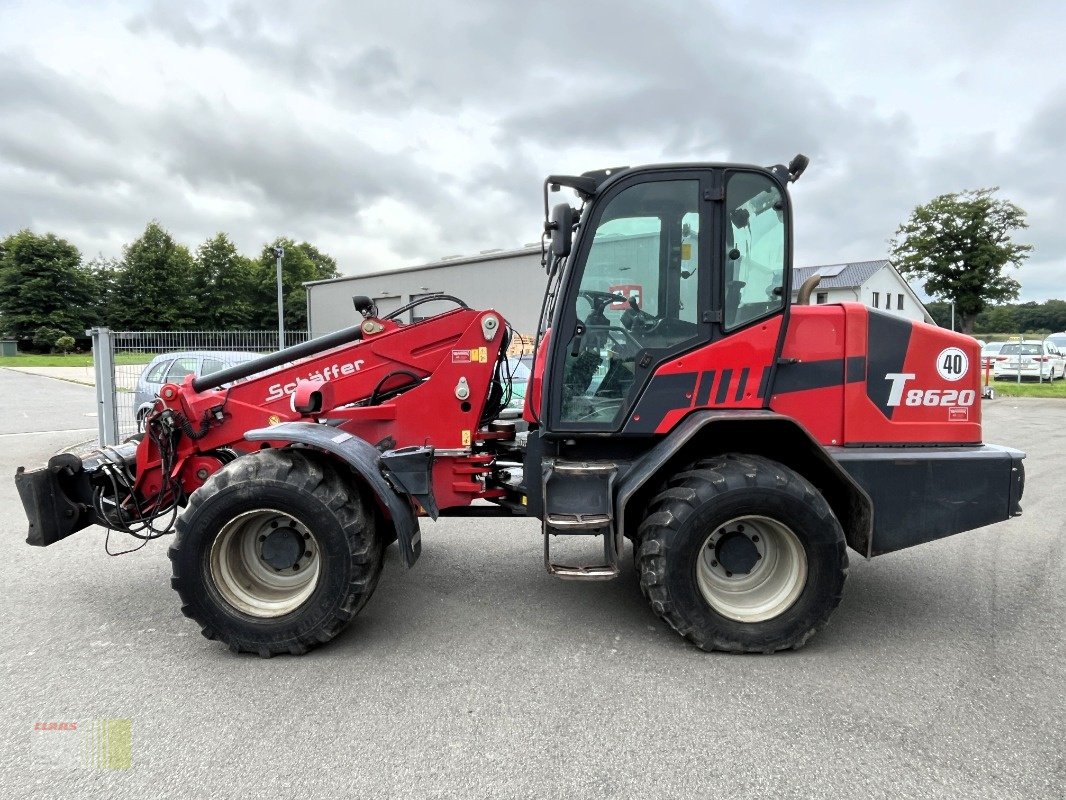 Teleskoplader typu Schäffer 8620 T Teleskopradlader, Klima, 40 km/h, Gebrauchtmaschine v Westerstede (Obrázek 8)