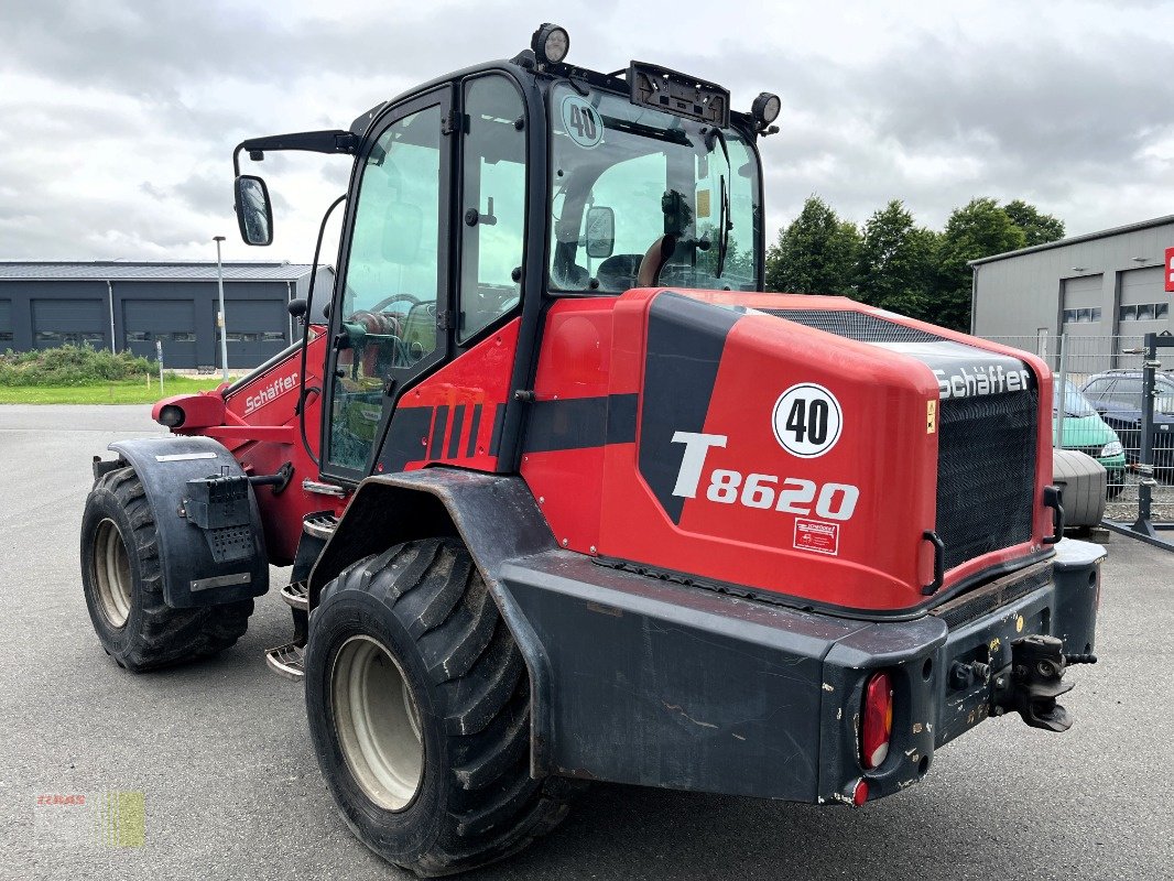 Teleskoplader typu Schäffer 8620 T Teleskopradlader, Klima, 40 km/h, Gebrauchtmaschine v Westerstede (Obrázek 11)