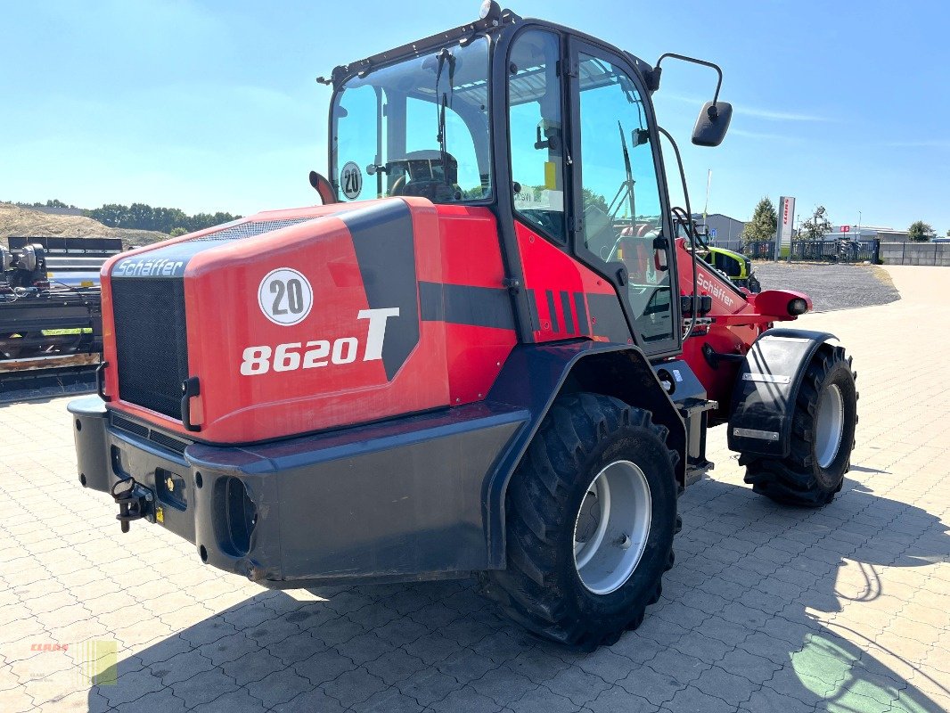 Teleskoplader of the type Schäffer 8620 T Teleskopradlader, Klima, nur 4.242 h !, Gebrauchtmaschine in Ankum (Picture 9)