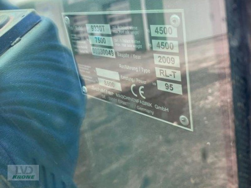 Teleskoplader typu Schäffer 9330 T, Gebrauchtmaschine v Spelle (Obrázek 17)