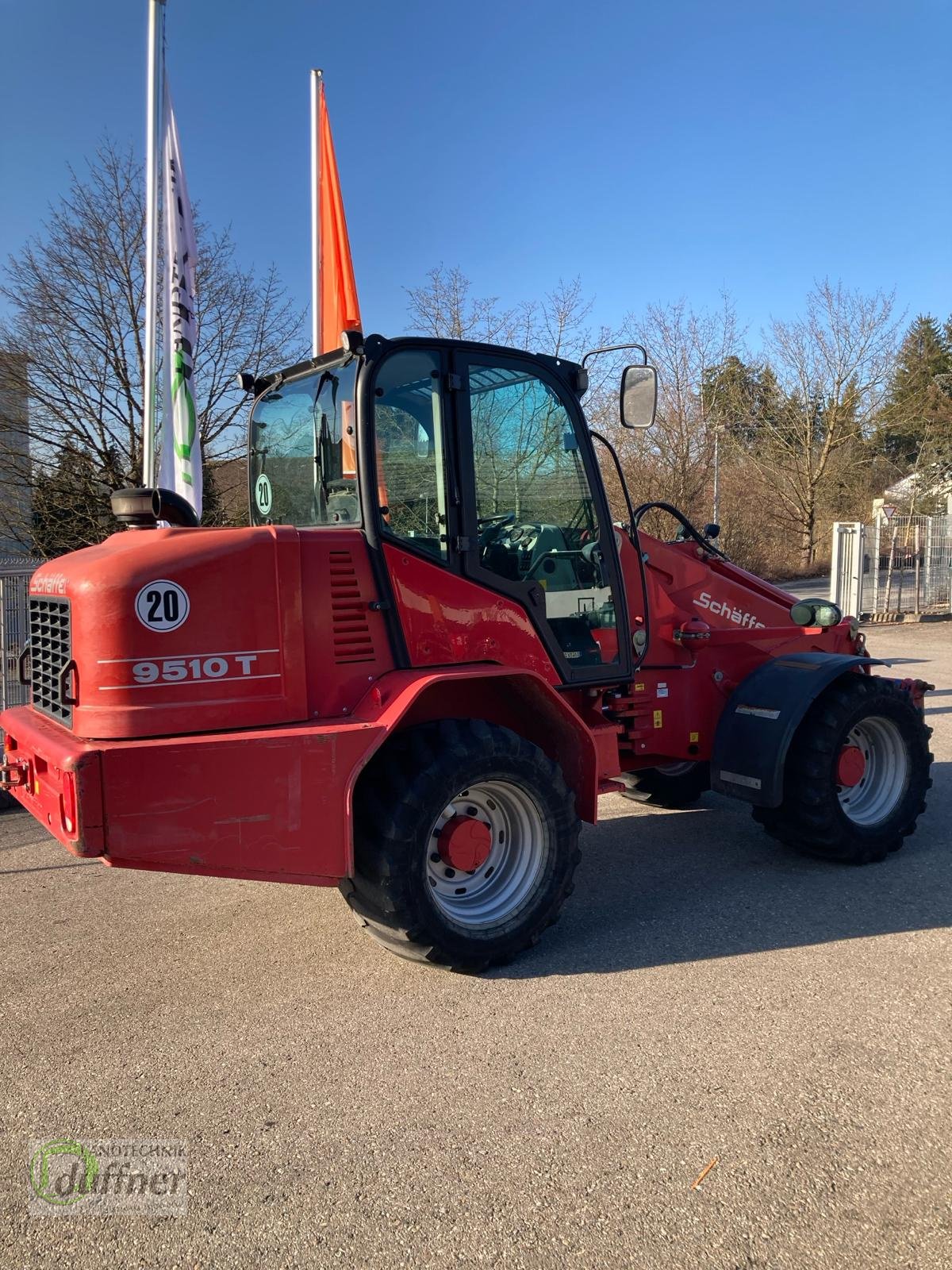 Teleskoplader typu Schäffer 9510 T, Gebrauchtmaschine v Oberteuringen (Obrázek 2)