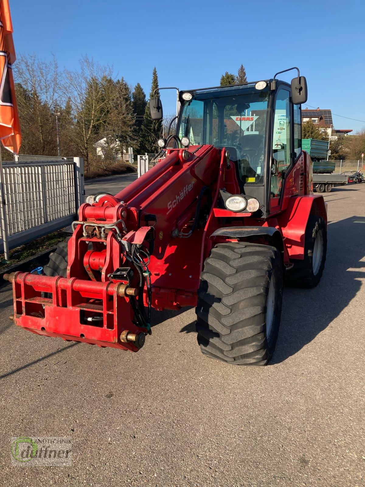 Teleskoplader a típus Schäffer 9510 T, Gebrauchtmaschine ekkor: Oberteuringen (Kép 5)