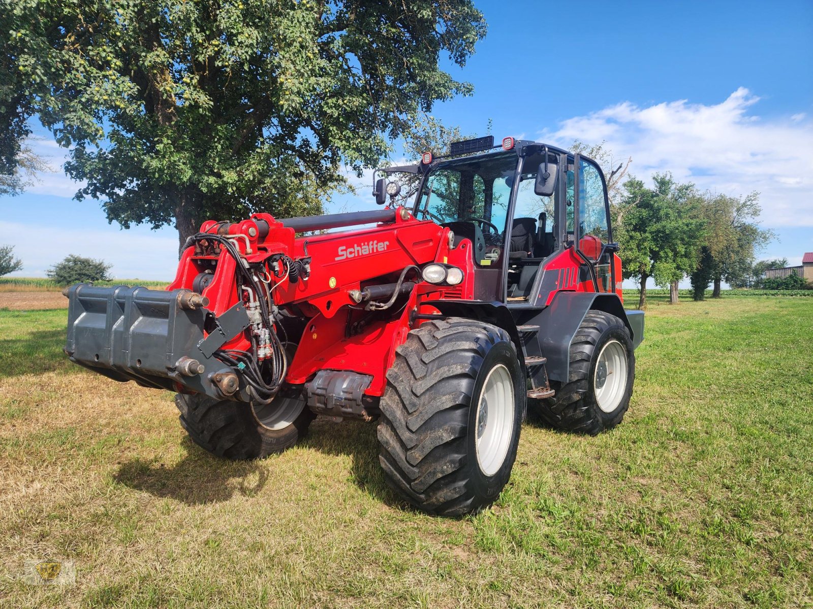 Teleskoplader of the type Schäffer 9640 T, Gebrauchtmaschine in Willanzheim (Picture 2)